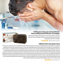 Carica l&#39;immagine nel visualizzatore di Gallery, PraNaturals Sapone Nero Africano 200g, Prodotto artigianalmente in...