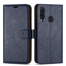 Carica l'immagine nel visualizzatore di Gallery, Case Collection Custodia per Huawei Y6p Cover (6,3") a Libretto in Pelle Blu