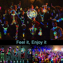Carica l&#39;immagine nel visualizzatore di Gallery, AYAOQIANG 200 Barre Luminose per Party,Braccialetti Fluorescenti Luminosi... - Ilgrandebazar