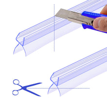 Carica l&#39;immagine nel visualizzatore di Gallery, ZITFRI 2pcs Guarnizione Doccia Sottoporta 100cm Guarnizioni Box Doccia...