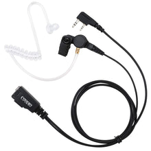 Carica l&#39;immagine nel visualizzatore di Gallery, COODIO Kenwood Radio Cuffia 2-Pin Microfono con Auricolare [Tubo Acustico]... - Ilgrandebazar