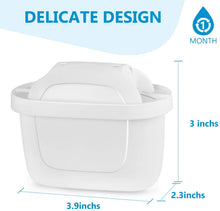 Carica l'immagine nel visualizzatore di Gallery, Modohe Filtri Brita Maxtra+,Cartucce Filtranti per Acqua - Cartucce per Acqua Compatibile con Tutte Le caraffe filtranti di Brita - Filtro Acqua di Confezione da 6 - Bianca