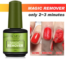 Carica l&#39;immagine nel visualizzatore di Gallery, 2 Pezzi Magic Soak Off Gel Nail Polish Remover, Quick and Safe, Rimuove lo Smalto in Gel Soak-Off in 3-5 Minuti, Facilmente e Rapidamente, Non Danneggia le Unghie