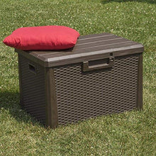 Carica l&#39;immagine nel visualizzatore di Gallery, Toomax Compact Box Nevada Baule da Giardino, 73x50.5x46.5 cm, Marrone - Ilgrandebazar