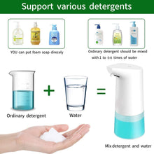 Carica l'immagine nel visualizzatore di Gallery, 350ml Dispenser Automatico di Sapone Schiumogeno con Sensore a Infrarossi Distributore Sapone Liquido Senza Contatto