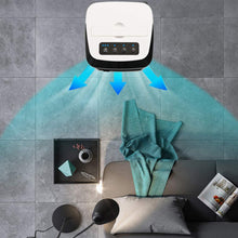 Carica l'immagine nel visualizzatore di Gallery, GOLDGE Mini Raffreddatore D'aria USB Condizionatore Portatili, Evaporativo Purificatore Umidificatore con 480 ml, Air Cooler con 3 Velocità del Vento Regolabili, per Casa Ufficio Viaggi