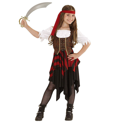 Widmann 5598 - Costume Bambina Piratessa, Taglia 158 cm (11-13 Anni),... - Ilgrandebazar