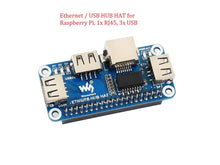 Carica l&#39;immagine nel visualizzatore di Gallery, IBest Waveshare Ethernet/USB HUB Hat for Raspberry Pi ETH/USB HAT - Ilgrandebazar