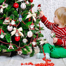 Carica l'immagine nel visualizzatore di Gallery, Babioms 24 PCS Legno di Natale Addobbi, Ciondoli In Legno per Albero di Natale, Gnomi Natalizi in Legno Addobbi di Natale, per Decorazioni, Fai Da Te, Bomboniere Natalizie