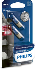 Carica l&#39;immagine nel visualizzatore di Gallery, Philips 12961NBVB2 WhiteVision Effetto Xenon W5W Lampada Auto, Blister Doppio