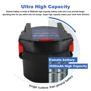 Exmate 12V 3.5Ah Batteria per AEG B1214G B1215R B1220R M1230R 0700980320... - Ilgrandebazar