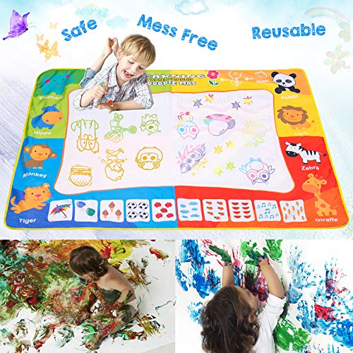 Tappetino per disegno ad acqua extra large per bambini, tappetino per Tappetino per disegno ad acqua extra large per bambini, tappetino per