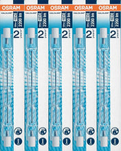 Carica l&#39;immagine nel visualizzatore di Gallery, 5x Osram lampada alogena Haloline Pro, 118mm, R7s, 230V, 120W, 64696 [Classe... - Ilgrandebazar