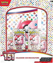 Carica l'immagine nel visualizzatore di Gallery, Collezione con raccoglitore di carte dell’espansione Scarlatto e Violetto - 151 del GCC Pokémon (fogli con nove tasche e quattro buste di espansione), edizione in italiano