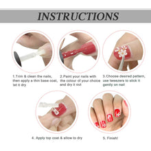 Carica l'immagine nel visualizzatore di Gallery, 90 Fogli Adesivi Unghie Adesivo 3D Nail Stickers Colori assortiti - Ilgrandebazar