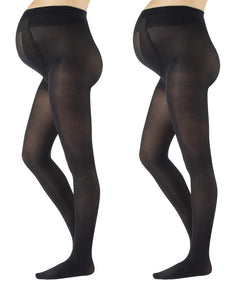 2 PAIA COLLANT PREMAMAN OPACHI | CALZE MATERNITA COMODE, STRUTTURATE ED... - Ilgrandebazar