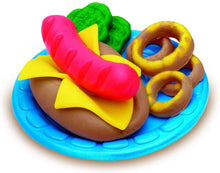 Carica l'immagine nel visualizzatore di Gallery, Hasbro Play-Doh-B5521EU6 Play-Doh Kitchen Creations Il Burger Set, Colore, 0816B5521EU6 Versione 2018 Single