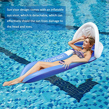 Carica l&#39;immagine nel visualizzatore di Gallery, Queta Materasso Gonfiabile Piscina Amaca Mare Materassino Blu