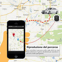 Carica l&#39;immagine nel visualizzatore di Gallery, LEKEMI WINNES Tracciatore di Posizione GPS per Auto / Veicoli Tramite App Gratuita,...