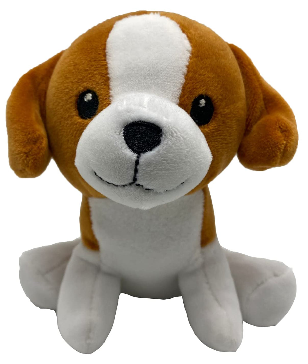 Beagle in peluche qualità SUPER SOFT (Marrone, Bianco)