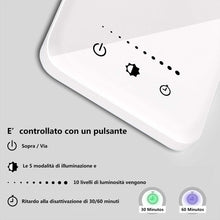 Carica l&#39;immagine nel visualizzatore di Gallery, Lampada da scrivania a LED, lampada tavolo protezione degli occhi, Silver - Ilgrandebazar