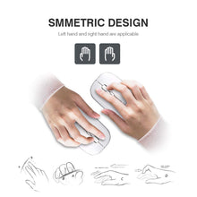 Carica l&#39;immagine nel visualizzatore di Gallery, INPHIC Mouse Wireless Ricaricabile, Ottico Mini M Size, Argento chiaro - Ilgrandebazar