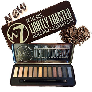 W7 Colour me Buff Palette di 12 Ombretti, Lightly Toasted - Ilgrandebazar