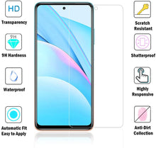 Carica l&#39;immagine nel visualizzatore di Gallery, AHABIPERS Pellicola Protettiva per Xiaomi Mi 10T Lite Vetro Temperato, 9H Durezza Ultra Resistente [Anti-Graffo/Olio/Impronta/] HD Chiaro Screen Protector per Xiaomi Mi 10T Lite 5G -3 Pezzi