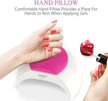 Carica l&#39;immagine nel visualizzatore di Gallery, SUNUV SUN2C Lampada Unghie UV LED da 48W Manicure/Pedicure LED per Smalti in Gel,in Automatico Sensore Lampada LED unghie per LED UV Professionale per Manicure Sensore con 4 Timer Preimpostati