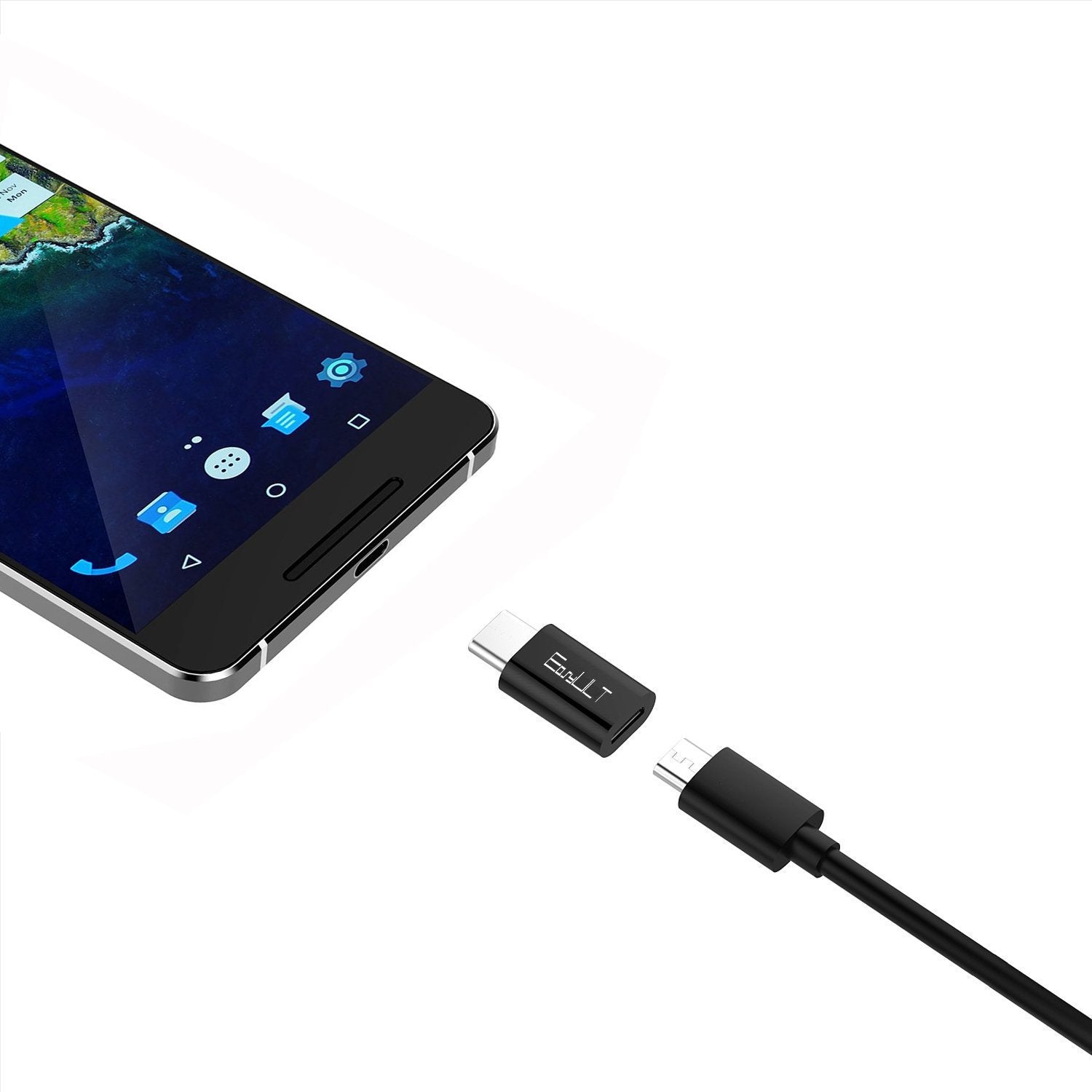 4 Adattatori Micro USB A USB-C In Alluminio - Per Carica E Trasferimento Dati, Compatibili Con Dispositivi Android E Altri - Foto 6