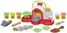 Carica l'immagine nel visualizzatore di Gallery, Hasbro Play-Doh Play-Doh-La Pizzeria (playset con 5 vasetti di pasta da modellare), Multicolore, E4576EU4