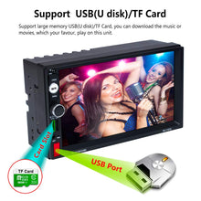 Carica l&#39;immagine nel visualizzatore di Gallery, REAKOSOUND CAMECHO autoradio 2 din bluetooth 7 pollici Stereo Touch Screen Con il GPS
