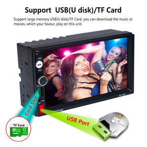 REAKOSOUND CAMECHO autoradio 2 din bluetooth 7 pollici Stereo Touch Screen Con il GPS