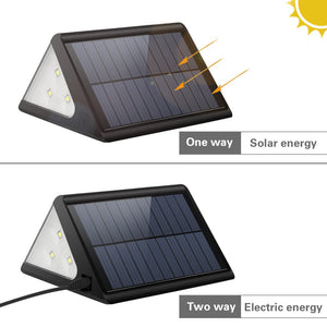 Luci Giardino Energia Solare,Luce Solare led Esterno,Lampade Solari a 4 Pezzi - Ilgrandebazar