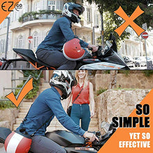 Carica l&#39;immagine nel visualizzatore di Gallery, Cinturino per casco da moto - Potrai avere le mani libere. Accessorio Black - Ilgrandebazar