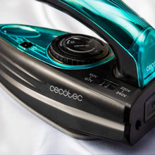 Carica l'immagine nel visualizzatore di Gallery, Cecotec GoForce 8000 Folding Ferro da Stiro Viaggio 1200 W, 15 g/min di Vapore Continuo e Getto 53 g/min, Sistema Doppio Voltaggio, Titanium
