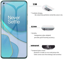 Carica l'immagine nel visualizzatore di Gallery, QULLOO Vetro Temperato per Oneplus 8T, Pellicola Protettiva Alta Definizione Anti Graffio Protezione per Schermo per Oneplus 8T