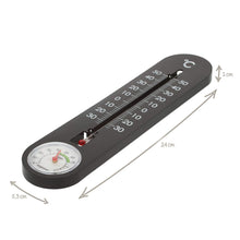 Carica l&#39;immagine nel visualizzatore di Gallery, com-four® termometro 2X per Interno ed Esterno - 2 Pezzi - Termoigrometro - Ilgrandebazar