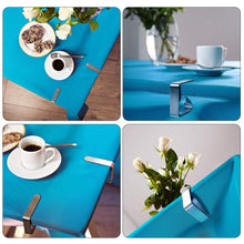 Carica l&#39;immagine nel visualizzatore di Gallery, Tovaglia Clip in Acciaio, Fermatovaglia Acciaio Inossidabile, clip holder 12... - Ilgrandebazar