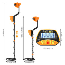 Carica l'immagine nel visualizzatore di Gallery, FLOUREON Metal Detector Professionale Funzione Pinpointer 3 Mode 3028 black - Ilgrandebazar