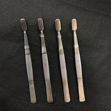 Carica l&#39;immagine nel visualizzatore di Gallery, Stamp Tweezers, 2pcs Tweezers Philately Stamps Collector Tools (Silver)