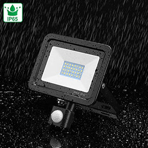 Faretto LED Con Sensore Di Movimento 30W, Minger Proiettore Esterno... - Ilgrandebazar