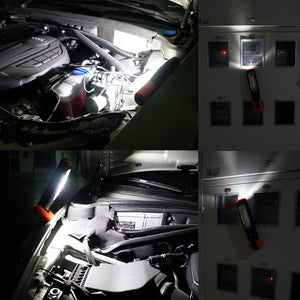 ENUOTEK Lampada da Lavoro Torcia Ispezione a LED COB 4W Cavo USB, nero - Ilgrandebazar