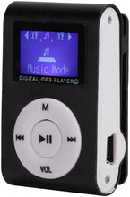 Carica l'immagine nel visualizzatore di Gallery, PUSOKEI Lettore Mp3, Mini Lettore Musicale MP3 Portatile con Display LCD Mini/Clip Posteriore per Lo Sport, Supporta L'estensione della Scheda di Memoria da 32 GB(Nero)