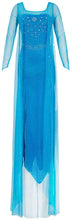 Carica l'immagine nel visualizzatore di Gallery, Costume Donna Principessa Elsa Adulto Travestimento Frozen Donne Vestito Carnevale Halloween - Taglia XL