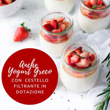Carica l'immagine nel visualizzatore di Gallery, Ariete Yogurella Contenitore Per Macchina E Capacità Di Un Litro Per Yogurt, ‎Bianco Arancione