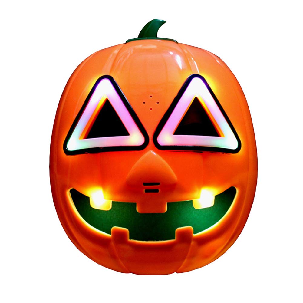 Yibidys Maschera di Zucca Halloween one size, Yellow - Ilgrandebazar