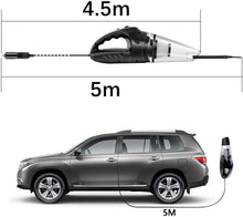 Carica l'immagine nel visualizzatore di Gallery, Newdora Aspirapolvere per Auto per Interni Auto con Aspirazione a Vuoto Potente da 5000PA per Portatile di Usi Secco e Umido con Cavo da 5 Metri e Borsa per Il Trasporto (Cavo)
