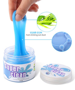 SYOSIN Gel Pulizia Tastiera Riutilizzabile Rimuovere Rapidamente Blue