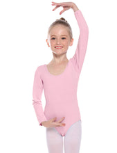 Carica l&#39;immagine nel visualizzatore di Gallery, Hawiton Body Danza Classica Bambina 2-11 Anni Cotone, Manica Lunga... - Ilgrandebazar